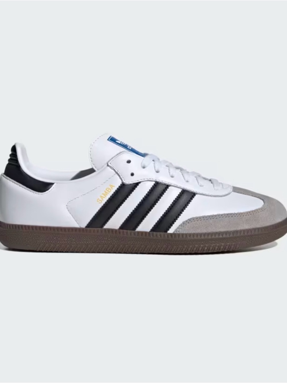 Samba OG Shoes Cloud White / Core Black / gum size 8